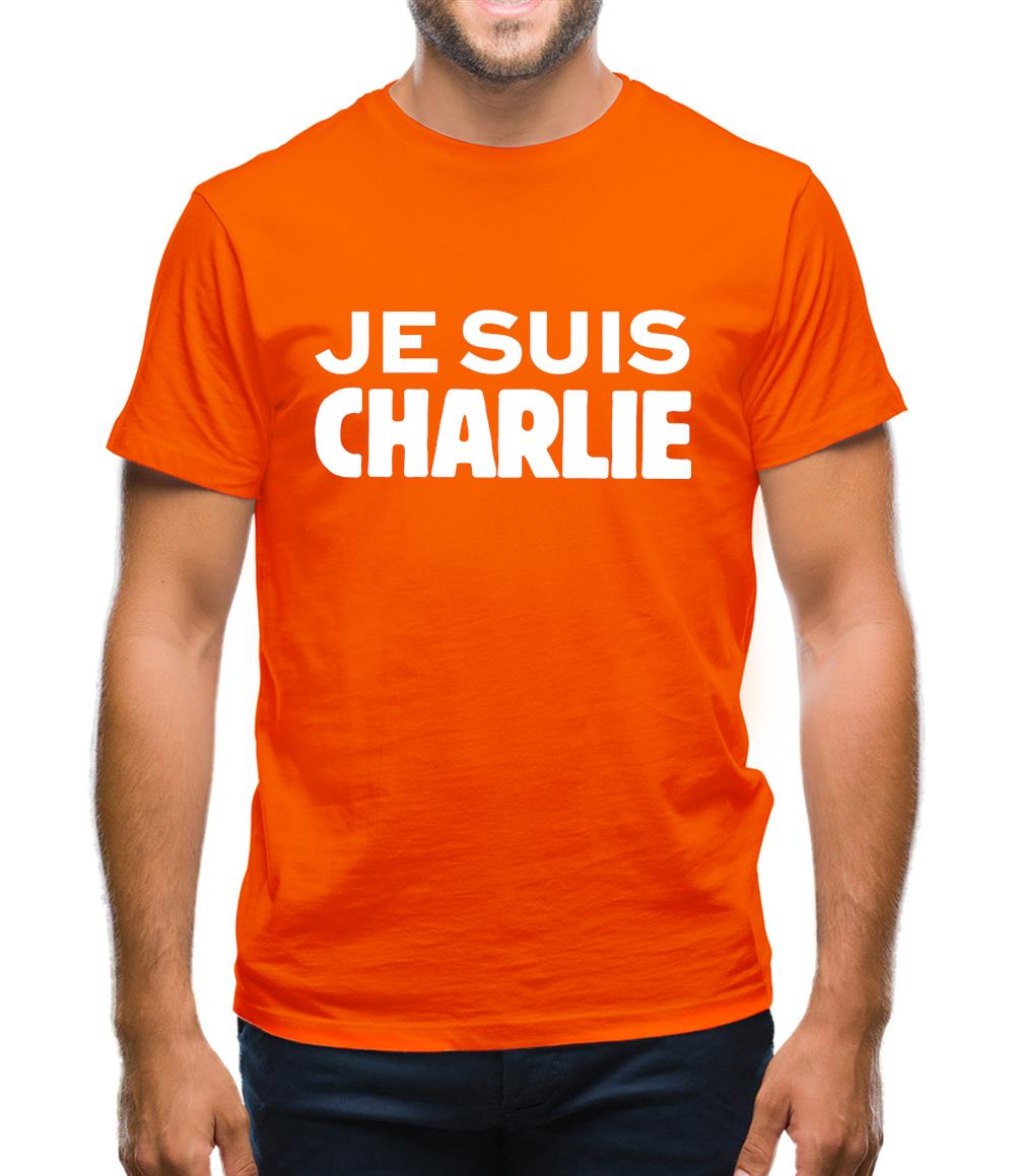 Je Suis Charlie Mens T-Shirt Je Suis Charlie Mens T-Shirt