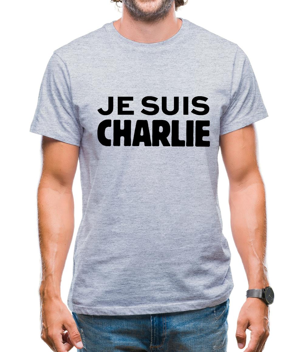 Je Suis Charlie Mens T-Shirt Je Suis Charlie Mens T-Shirt