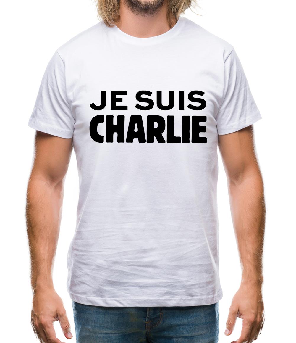 Je Suis Charlie Mens T-Shirt Je Suis Charlie Mens T-Shirt