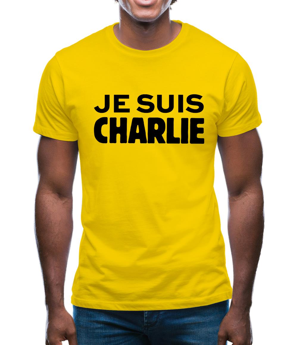 Je Suis Charlie Mens T-Shirt Je Suis Charlie Mens T-Shirt