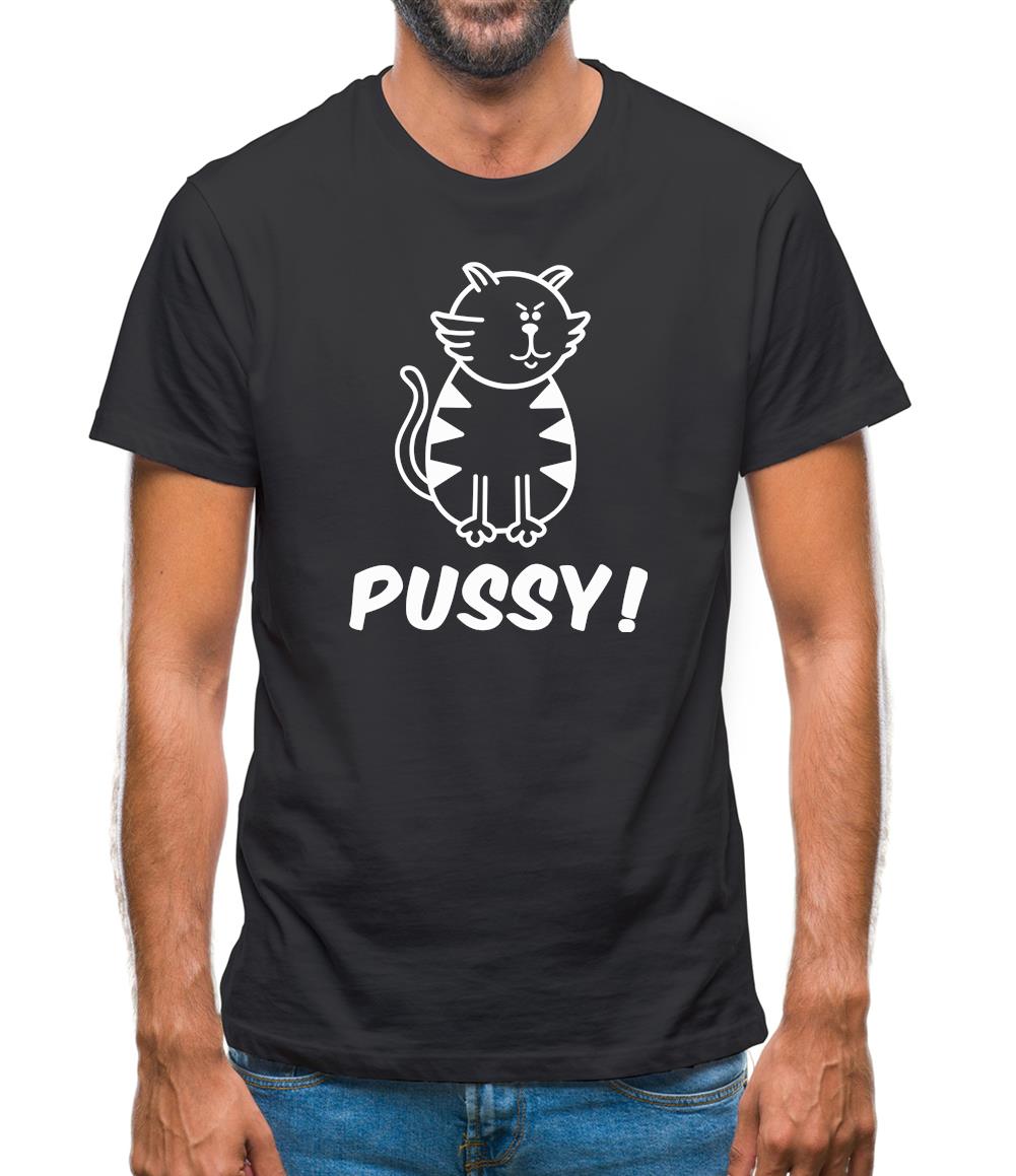 Pussy Mens T-Shirt Pussy Mens T-Shirt