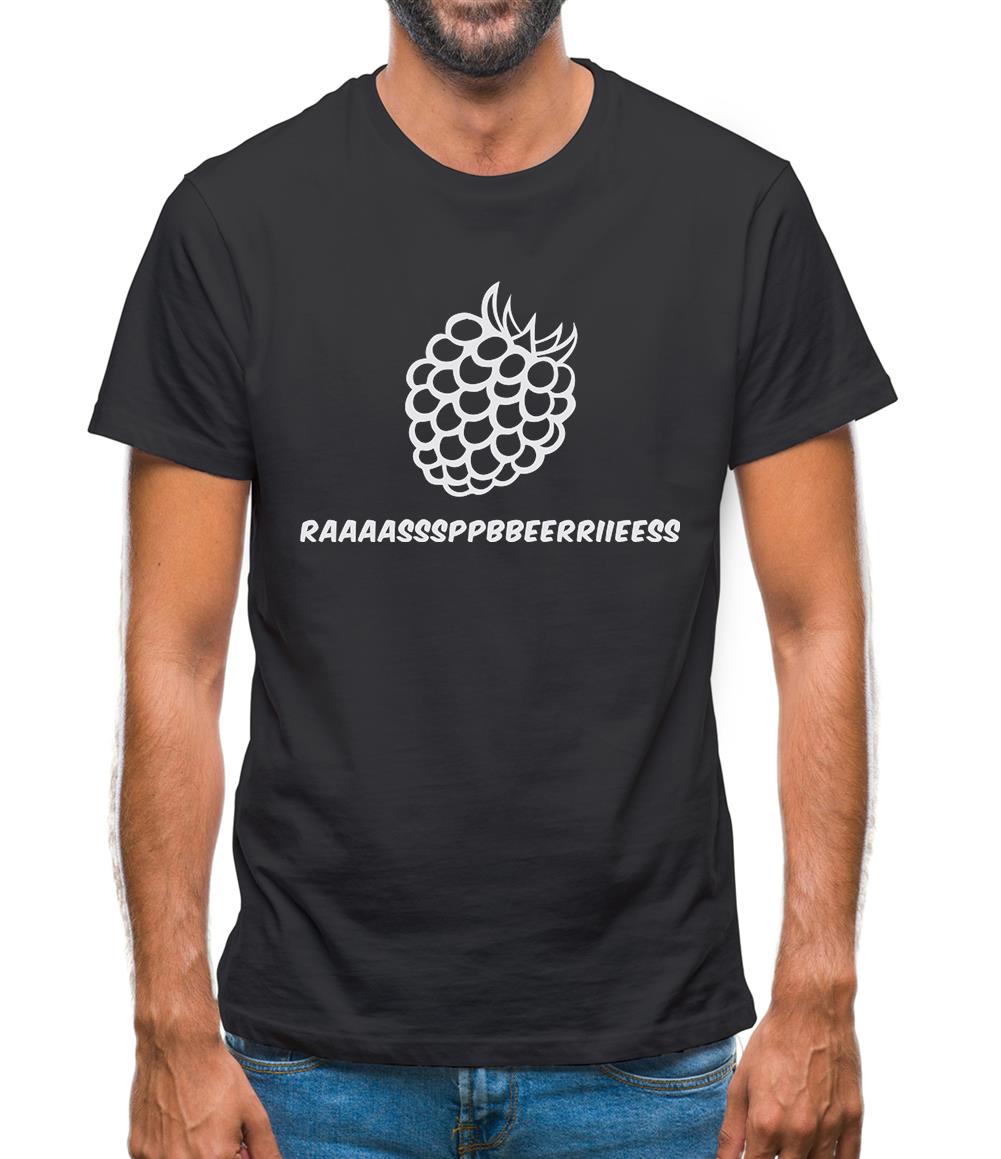 RAAAASSSPPBBEERRIIEESS Mens T-Shirt RAAAASSSPPBBEERRIIEESS Mens T-Shirt