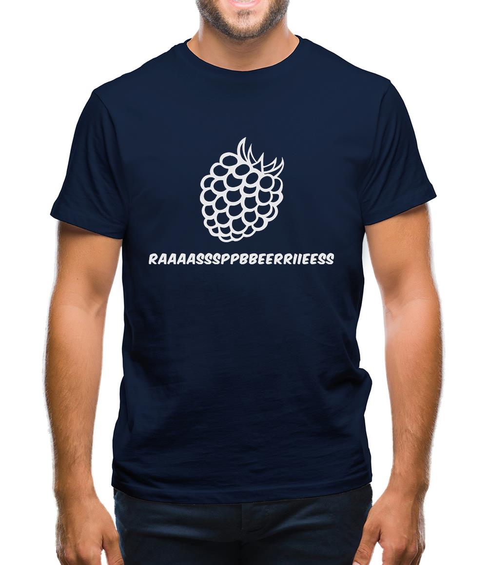 RAAAASSSPPBBEERRIIEESS Mens T-Shirt RAAAASSSPPBBEERRIIEESS Mens T-Shirt