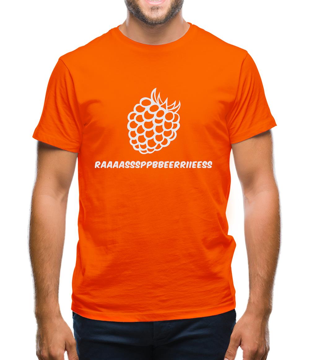 RAAAASSSPPBBEERRIIEESS Mens T-Shirt RAAAASSSPPBBEERRIIEESS Mens T-Shirt