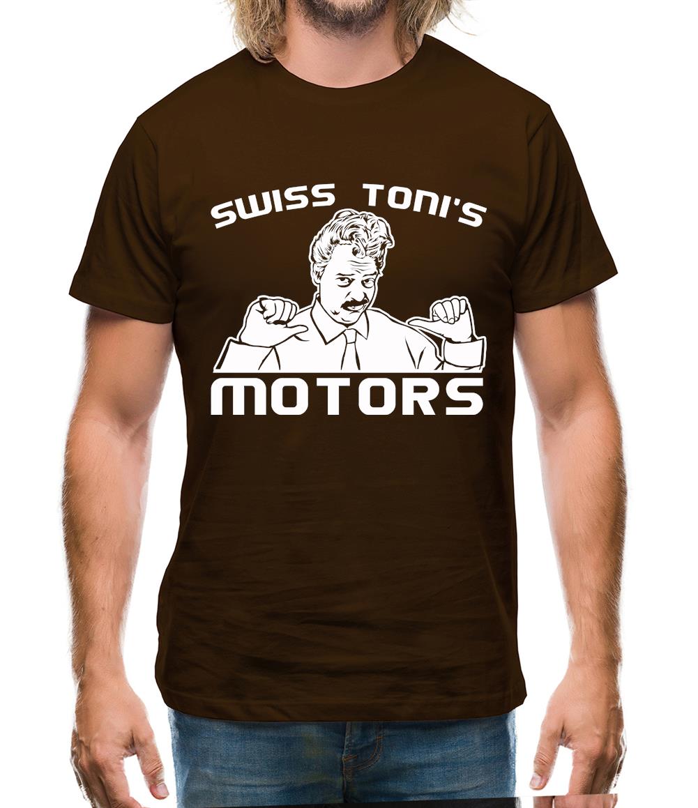 Swiss Toni's Motors Mens T-Shirt Swiss Toni's Motors Mens T-Shirt