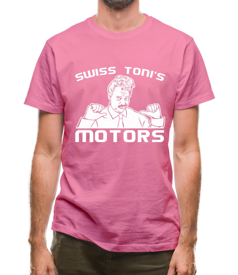Swiss Toni's Motors Mens T-Shirt Swiss Toni's Motors Mens T-Shirt