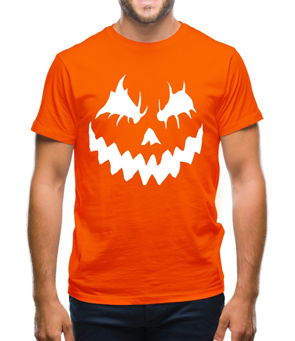 Pumpkin Face Mens T-Shirt Pumpkin Face Mens T-Shirt