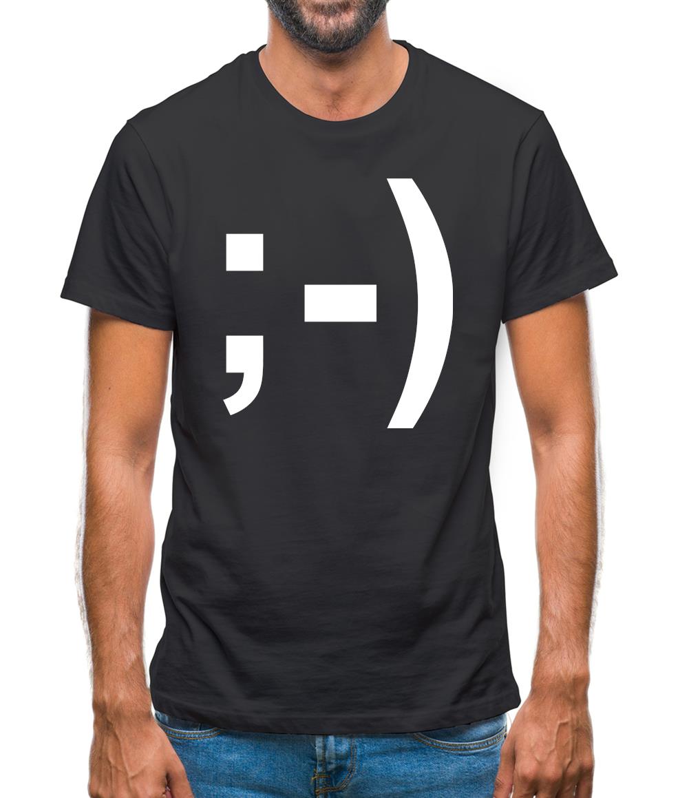 Wink ;-) Mens T-Shirt Wink ;-) Mens T-Shirt