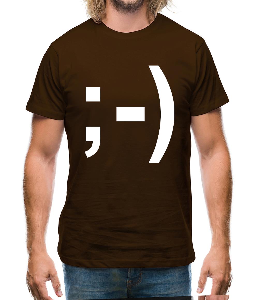 Wink ;-) Mens T-Shirt Wink ;-) Mens T-Shirt