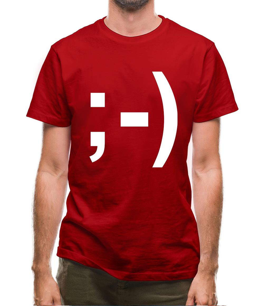 Wink ;-) Mens T-Shirt Wink ;-) Mens T-Shirt