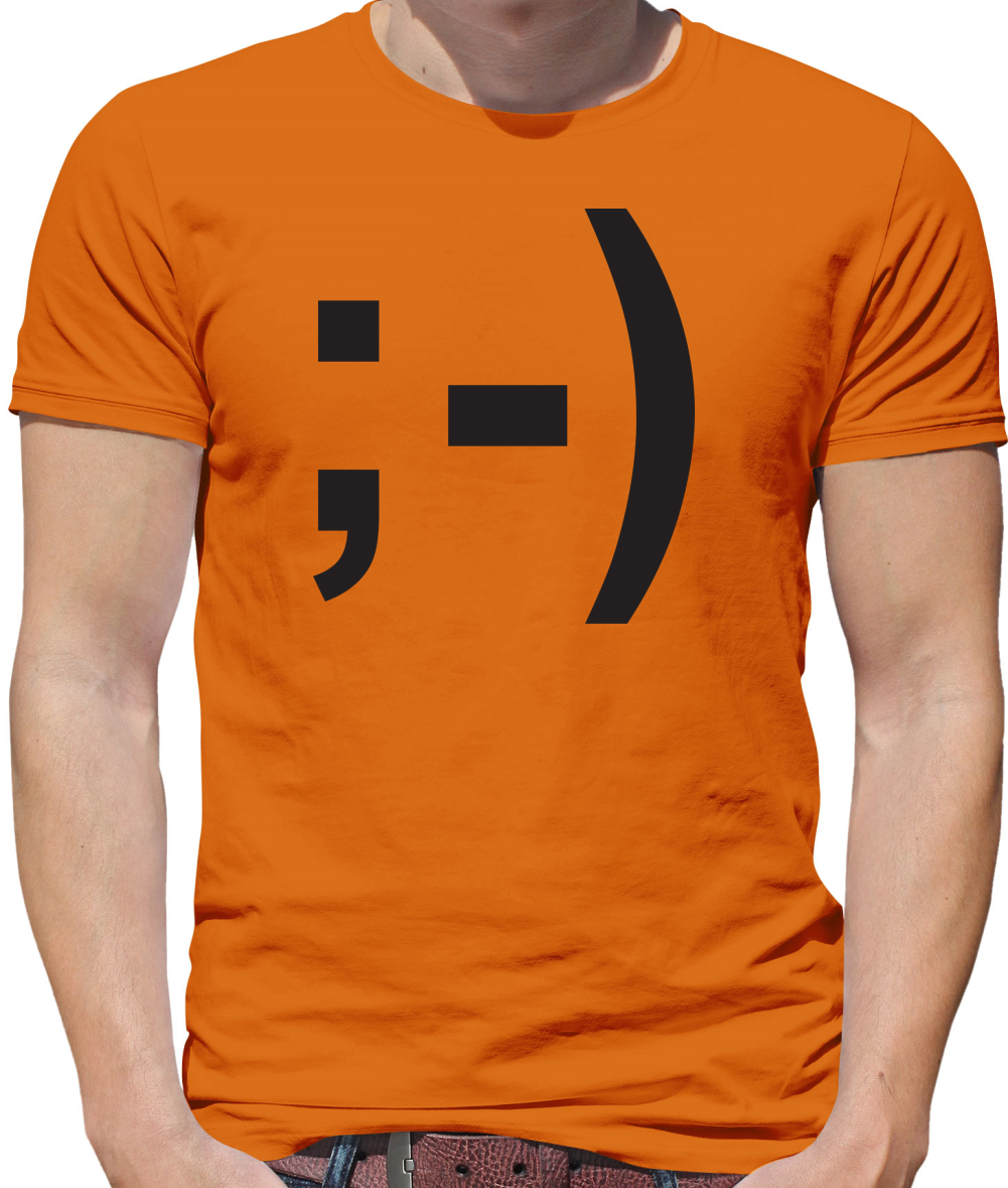 Wink ;-) Mens T-Shirt Wink ;-) Mens T-Shirt