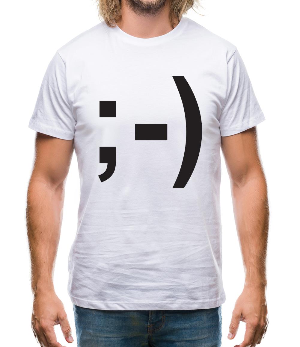 Wink ;-) Mens T-Shirt Wink ;-) Mens T-Shirt