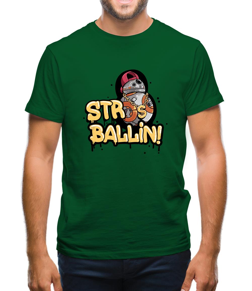 Str8 Ballin! Mens T-Shirt Str8 Ballin! Mens T-Shirt