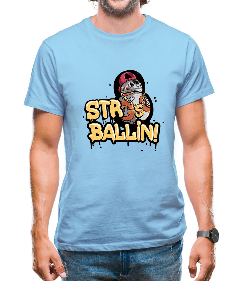 Str8 Ballin! Mens T-Shirt Str8 Ballin! Mens T-Shirt