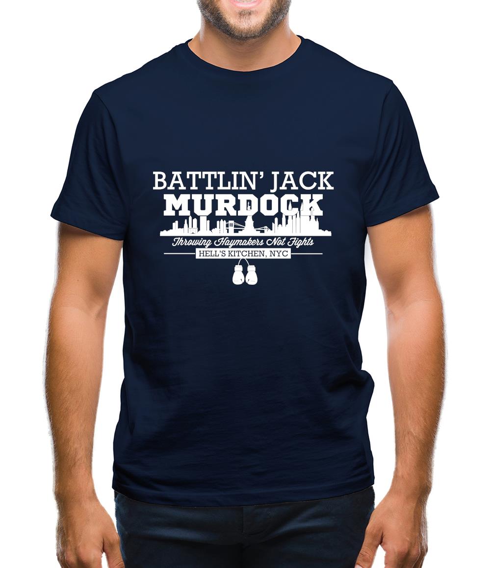 Battlin' Jack Murdock Mens T-Shirt Battlin' Jack Murdock Mens T-Shirt