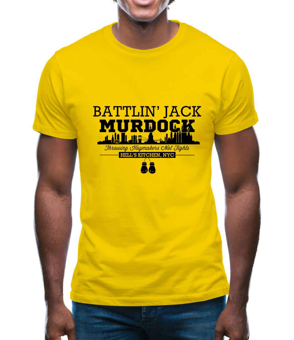 Battlin' Jack Murdock Mens T-Shirt Battlin' Jack Murdock Mens T-Shirt