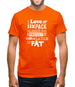 I Love My Six Pack So Much I Protect It With Fat Mens T-Shirt I Love My Six Pack So Much I Protect It With Fat Mens T-Shirt
