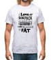 I Love My Six Pack So Much I Protect It With Fat Mens T-Shirt I Love My Six Pack So Much I Protect It With Fat Mens T-Shirt