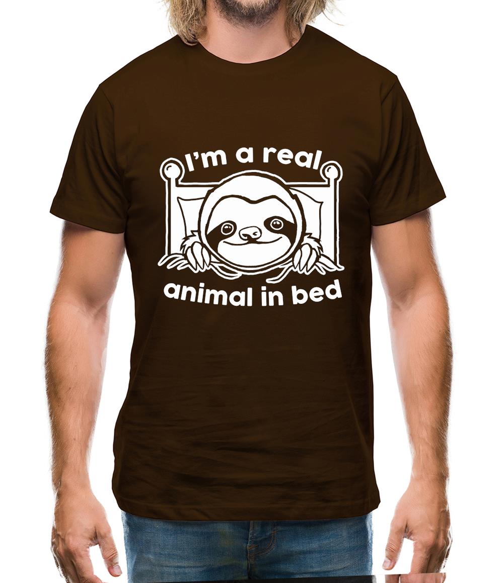 I'm A Real Animal In Bed Mens T-Shirt I'm A Real Animal In Bed Mens T-Shirt