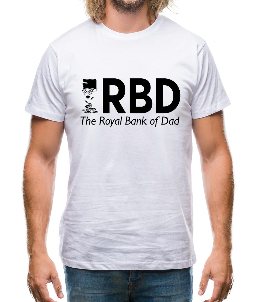 Royal Bank of Dad Mens T-Shirt Royal Bank of Dad Mens T-Shirt