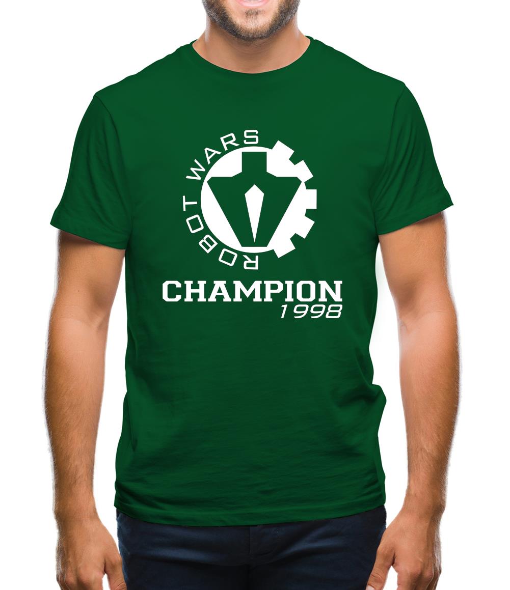 Robot Wars Champion 1998 Mens T-Shirt Robot Wars Champion 1998 Mens T-Shirt