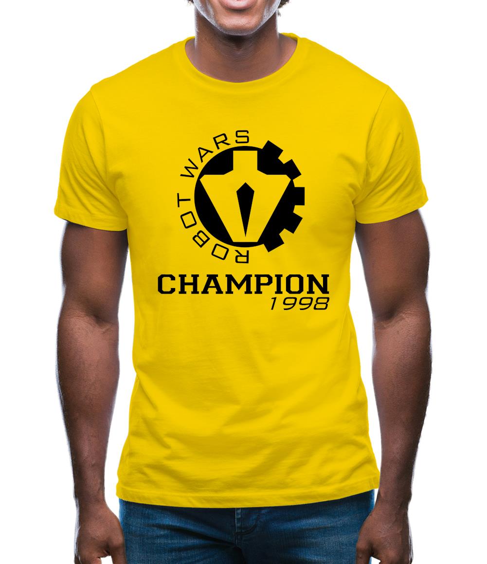Robot Wars Champion 1998 Mens T-Shirt Robot Wars Champion 1998 Mens T-Shirt