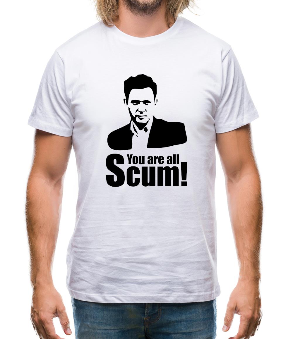 Jeremy Kyle - You Are All Scum! Mens T-Shirt Jeremy Kyle - You Are All Scum! Mens T-Shirt