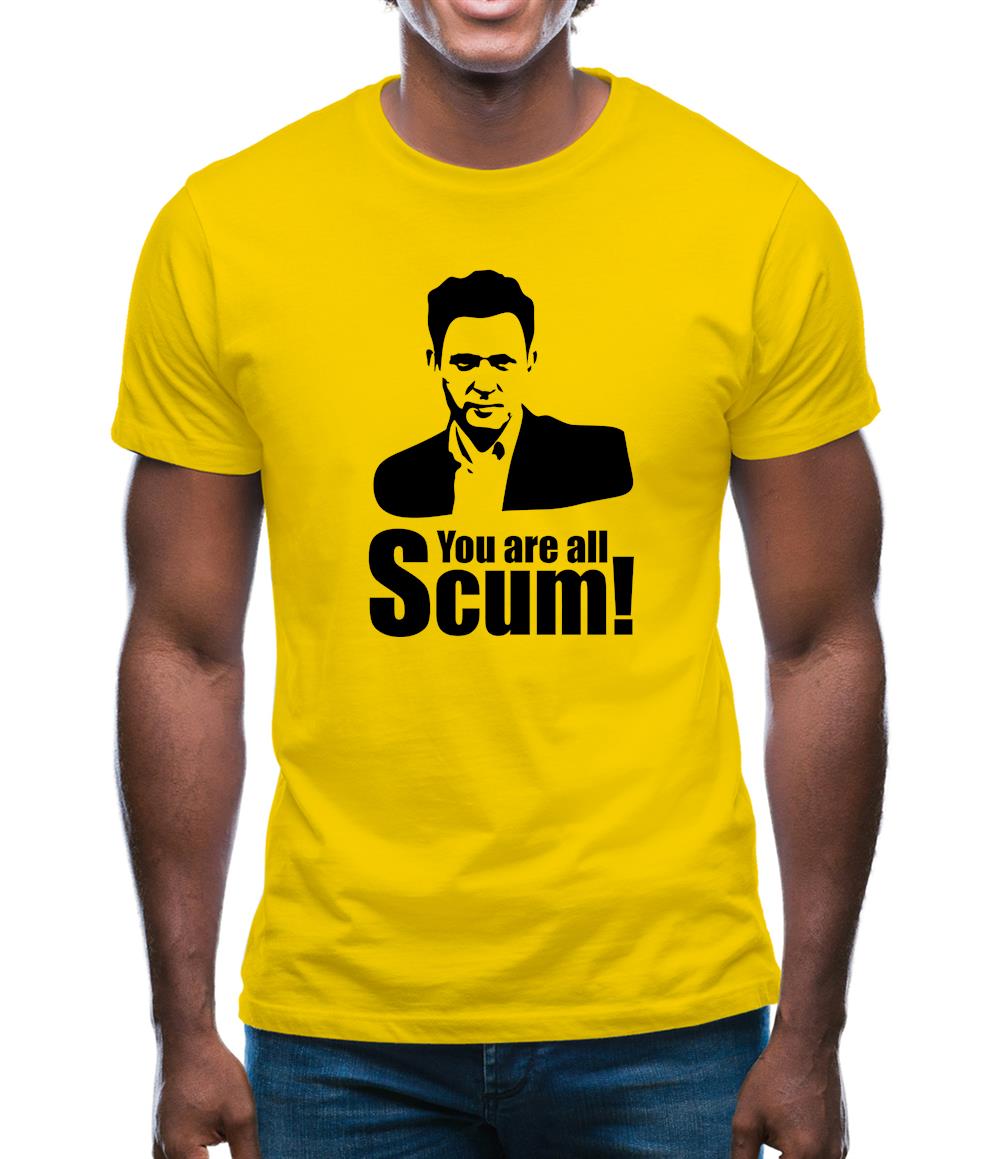 Jeremy Kyle - You Are All Scum! Mens T-Shirt Jeremy Kyle - You Are All Scum! Mens T-Shirt