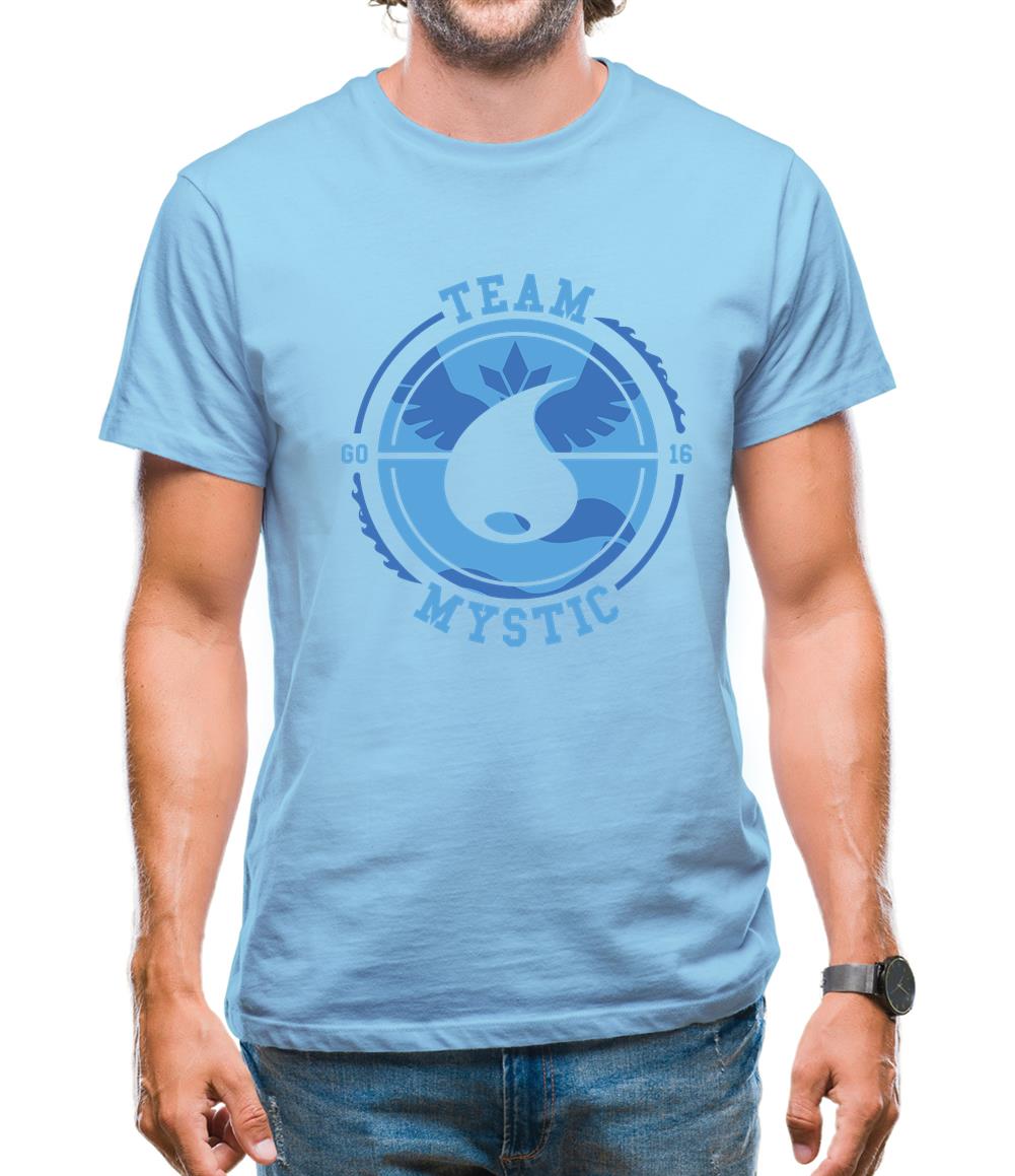 Team Mystic GO Mens T-Shirt Team Mystic GO Mens T-Shirt