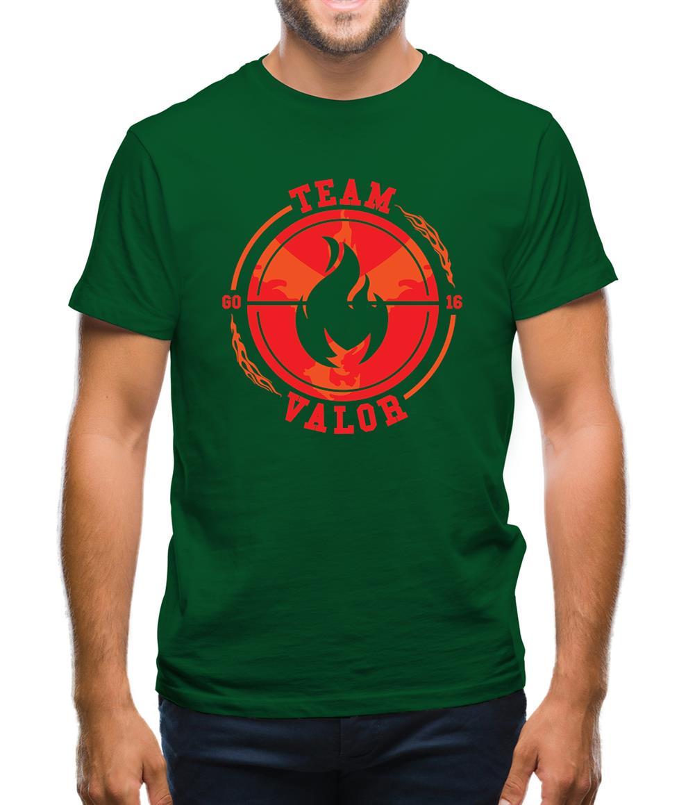 Team Valor GO Mens T-Shirt Team Valor GO Mens T-Shirt