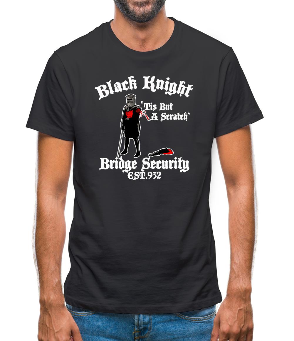 Black Knight Bridge Security Mens T-Shirt Black Knight Bridge Security Mens T-Shirt