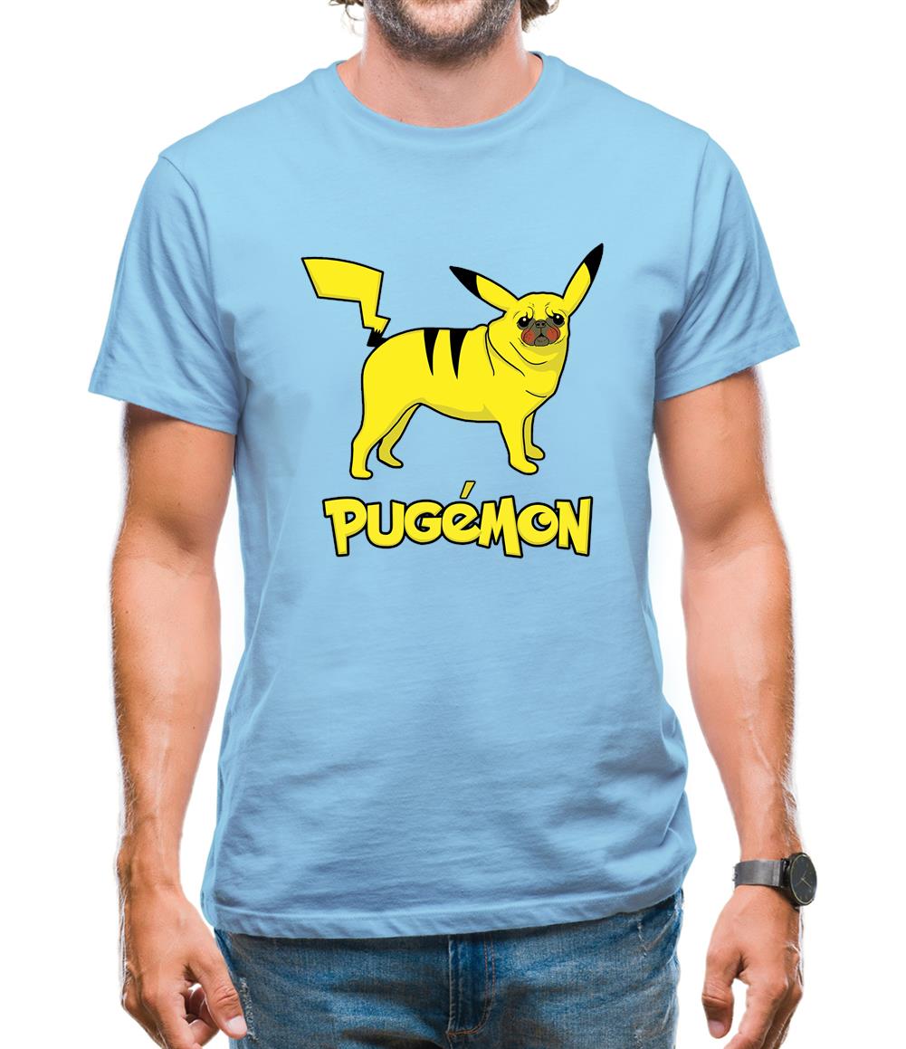 Pugamon Mens T-Shirt Pugamon Mens T-Shirt