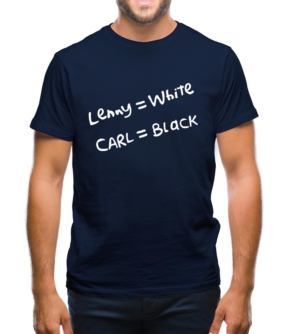 Lenny White - Carl Black. Homer Hand Mens T-Shirt Lenny White - Carl Black. Homer Hand Mens T-Shirt