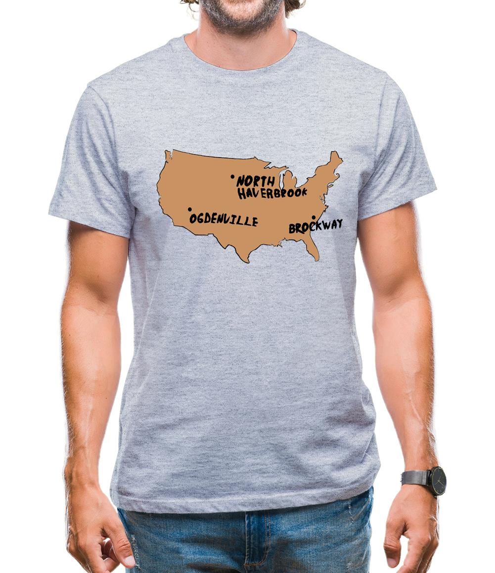By Gum It Put Them On The Map Mens T-Shirt By Gum It Put Them On The Map Mens T-Shirt