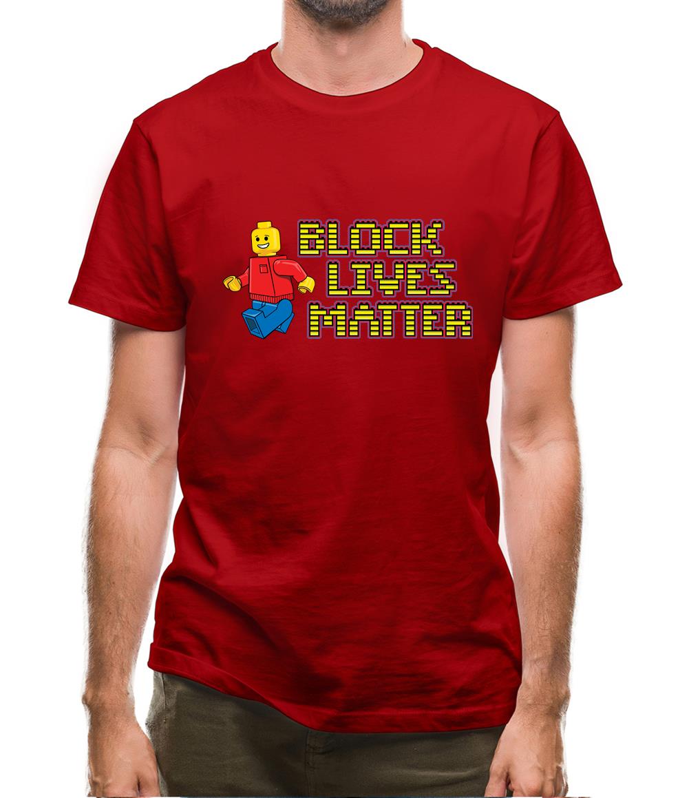 Block Lives Matter Mens T-Shirt Block Lives Matter Mens T-Shirt