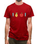 Pen Pineapple Apple Pen Mens T-Shirt Pen Pineapple Apple Pen Mens T-Shirt