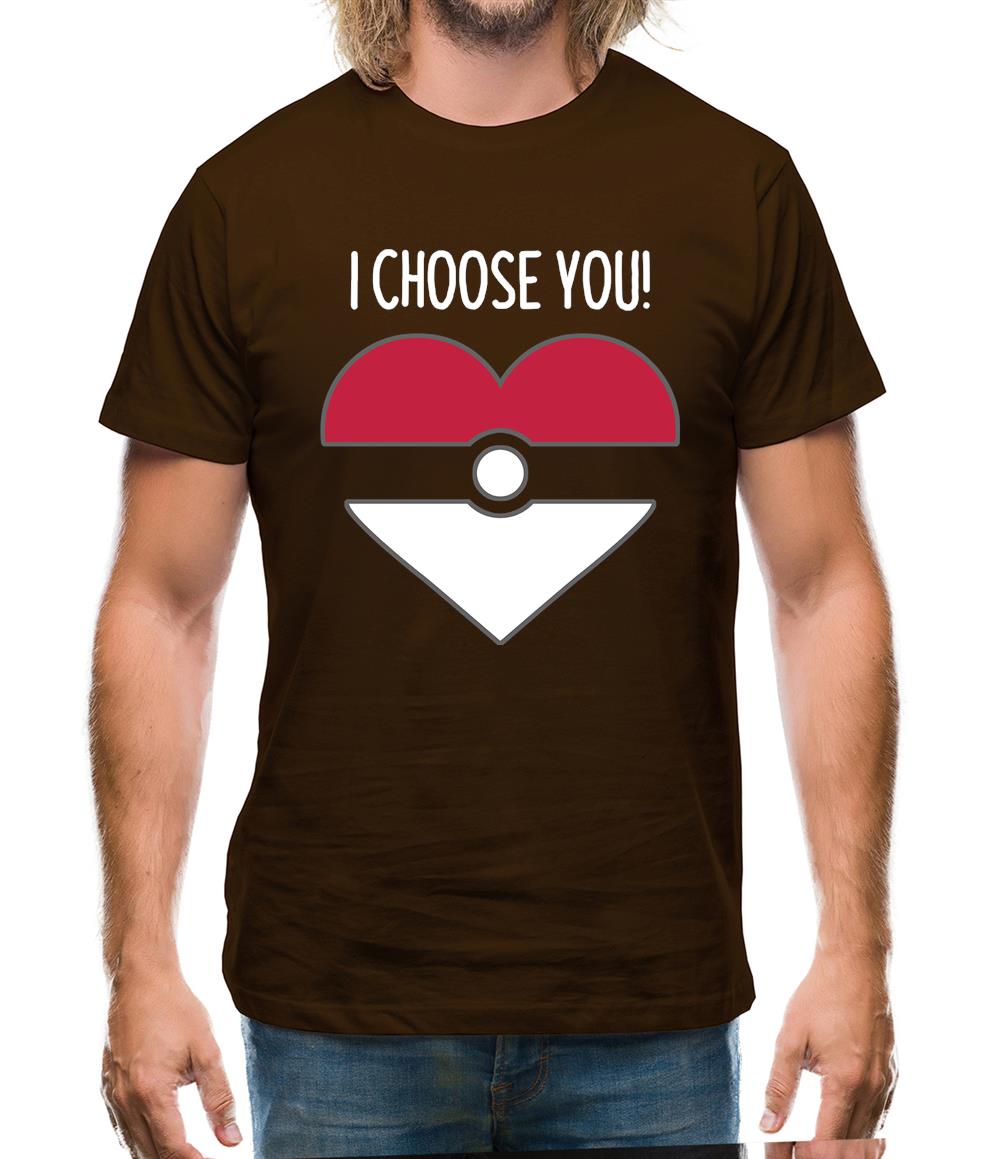 I Choose You! Mens T-Shirt I Choose You! Mens T-Shirt