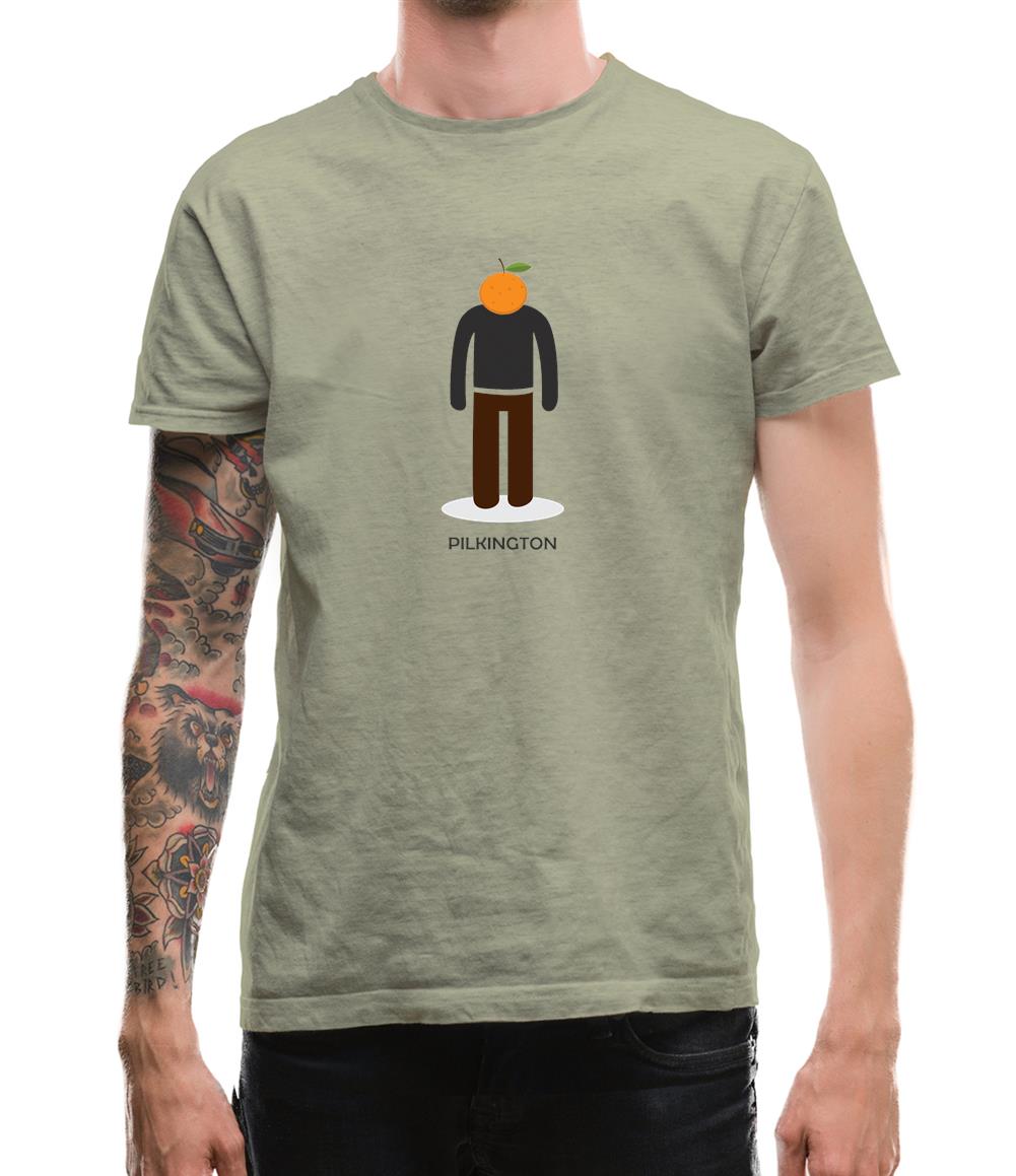 Orange Pilkington Mens T-Shirt Orange Pilkington Mens T-Shirt