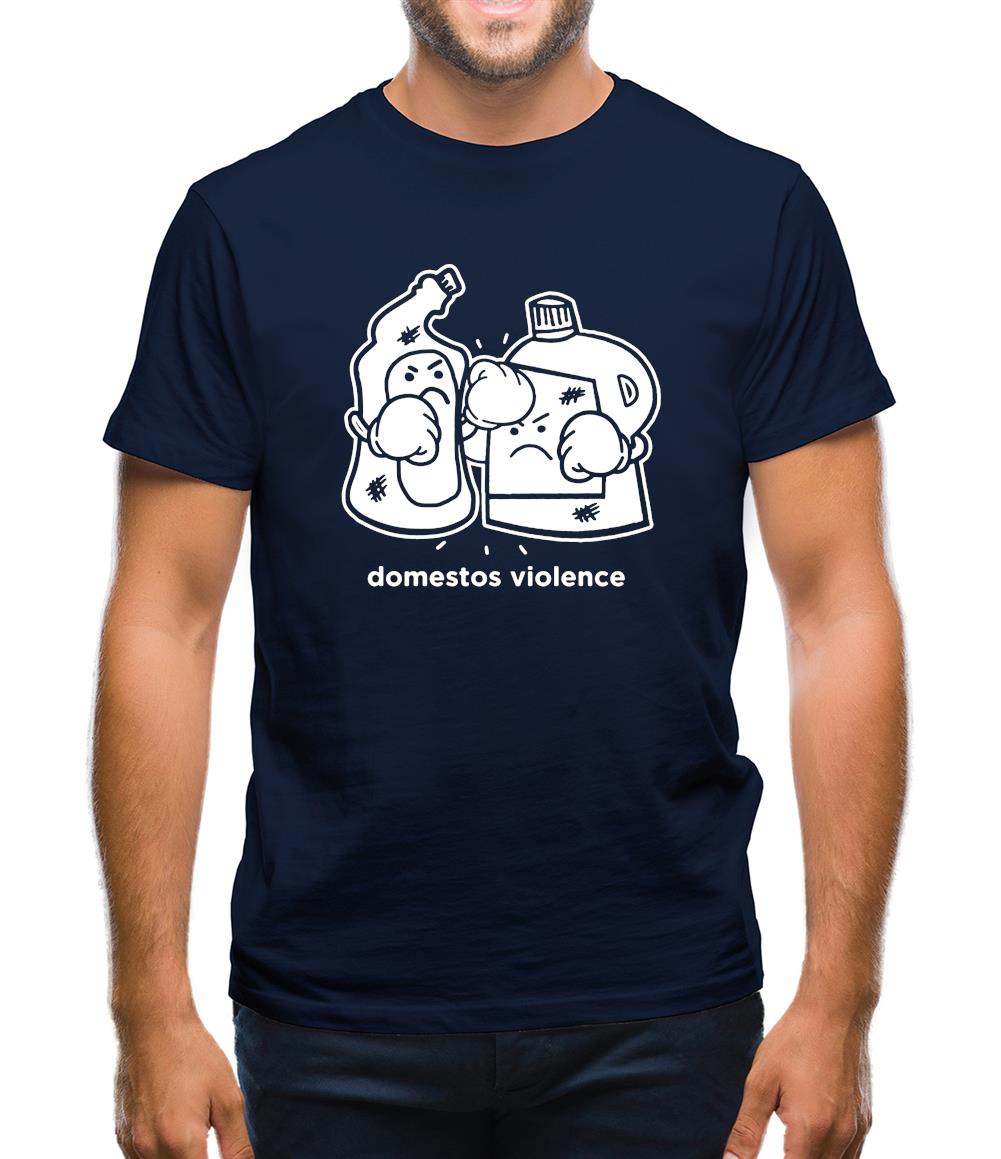 Domestos Violence Mens T-Shirt Domestos Violence Mens T-Shirt