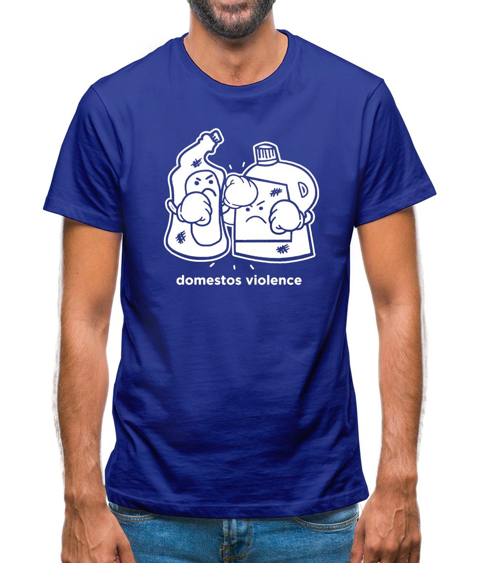 Domestos Violence Mens T-Shirt Domestos Violence Mens T-Shirt
