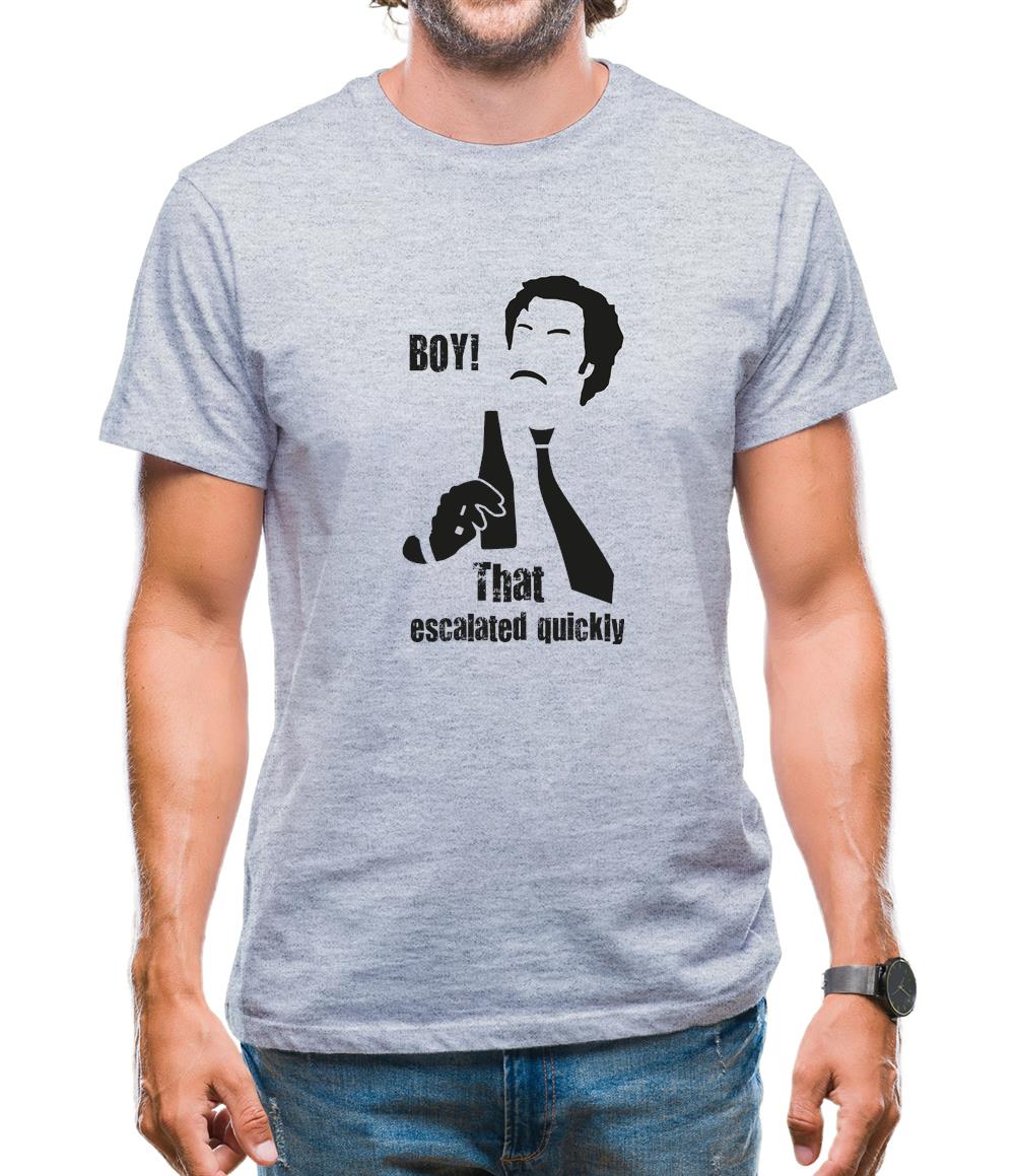 Boy That Escalated Quickly Mens T-Shirt Boy That Escalated Quickly Mens T-Shirt