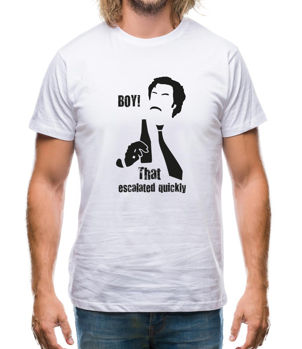 Boy That Escalated Quickly Mens T-Shirt Boy That Escalated Quickly Mens T-Shirt