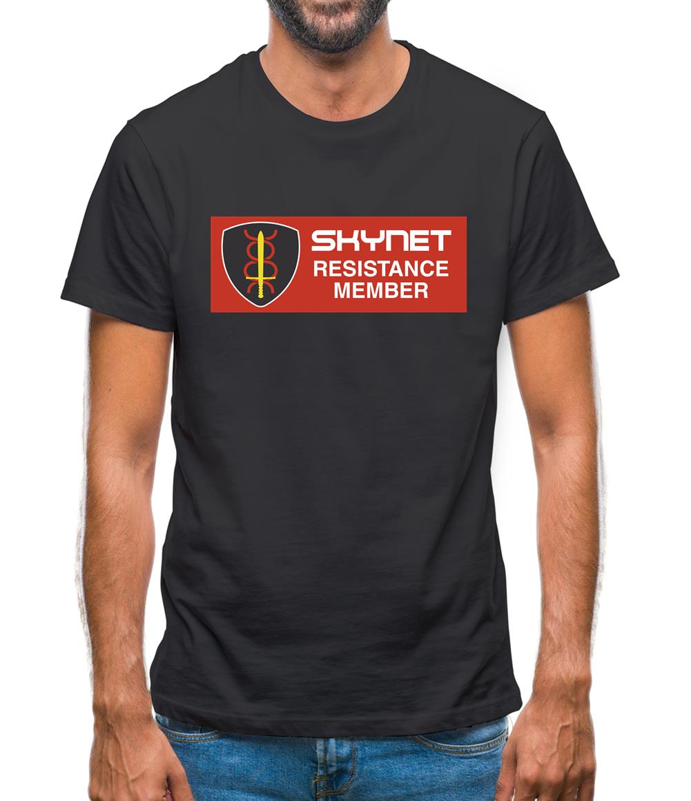 Skynet Resistance Member Mens T-Shirt Skynet Resistance Member Mens T-Shirt