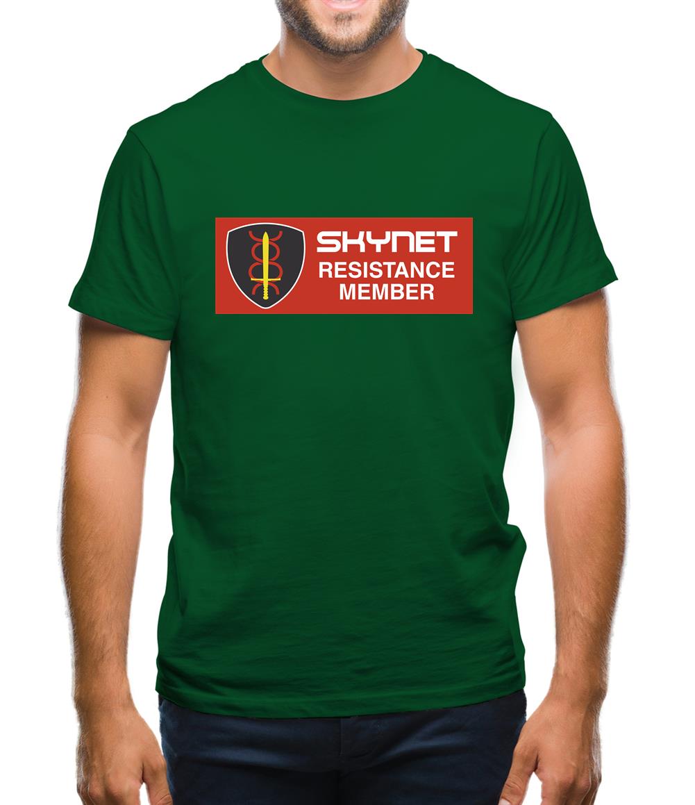 Skynet Resistance Member Mens T-Shirt Skynet Resistance Member Mens T-Shirt