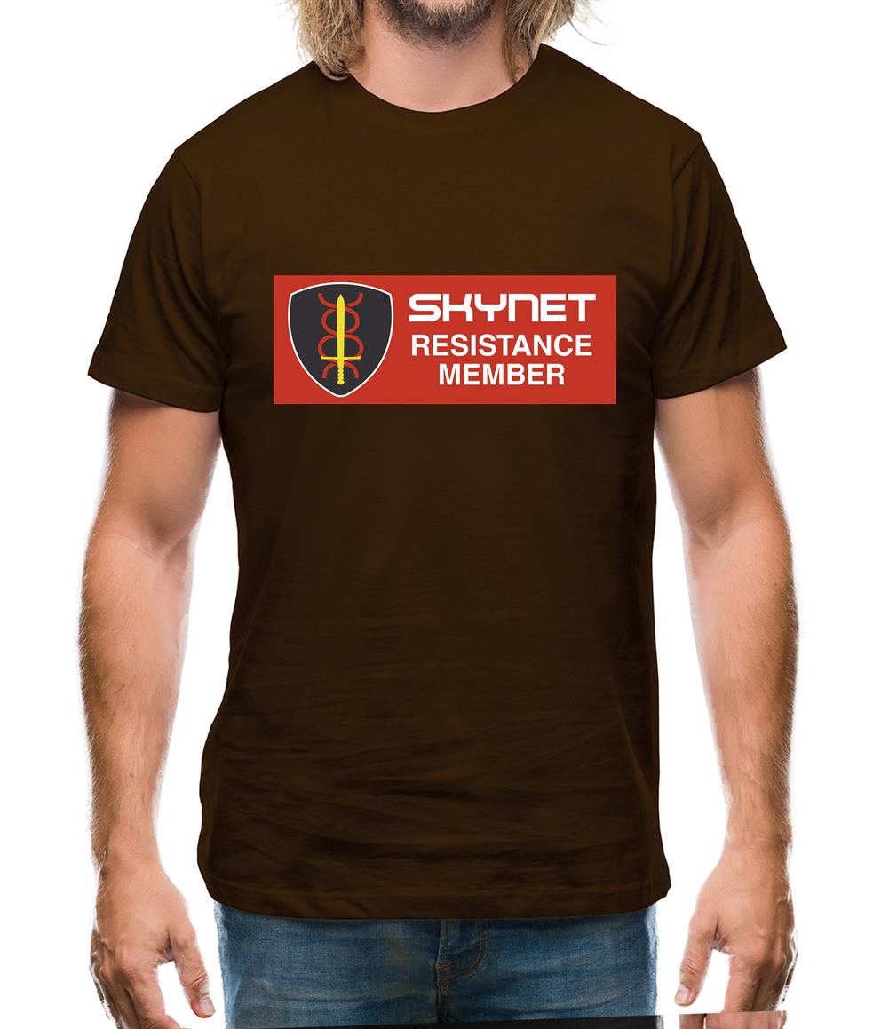 Skynet Resistance Member Mens T-Shirt Skynet Resistance Member Mens T-Shirt