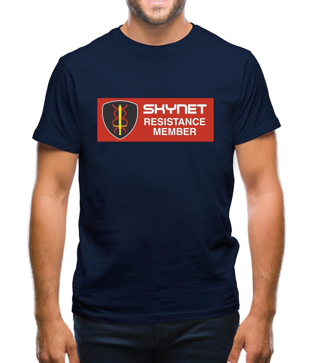 Skynet Resistance Member Mens T-Shirt Skynet Resistance Member Mens T-Shirt