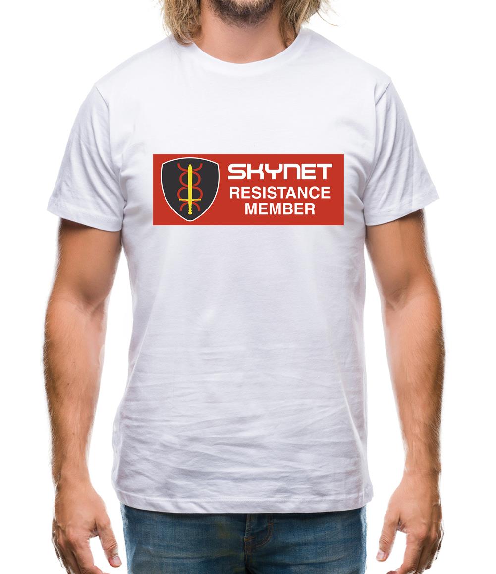 Skynet Resistance Member Mens T-Shirt Skynet Resistance Member Mens T-Shirt