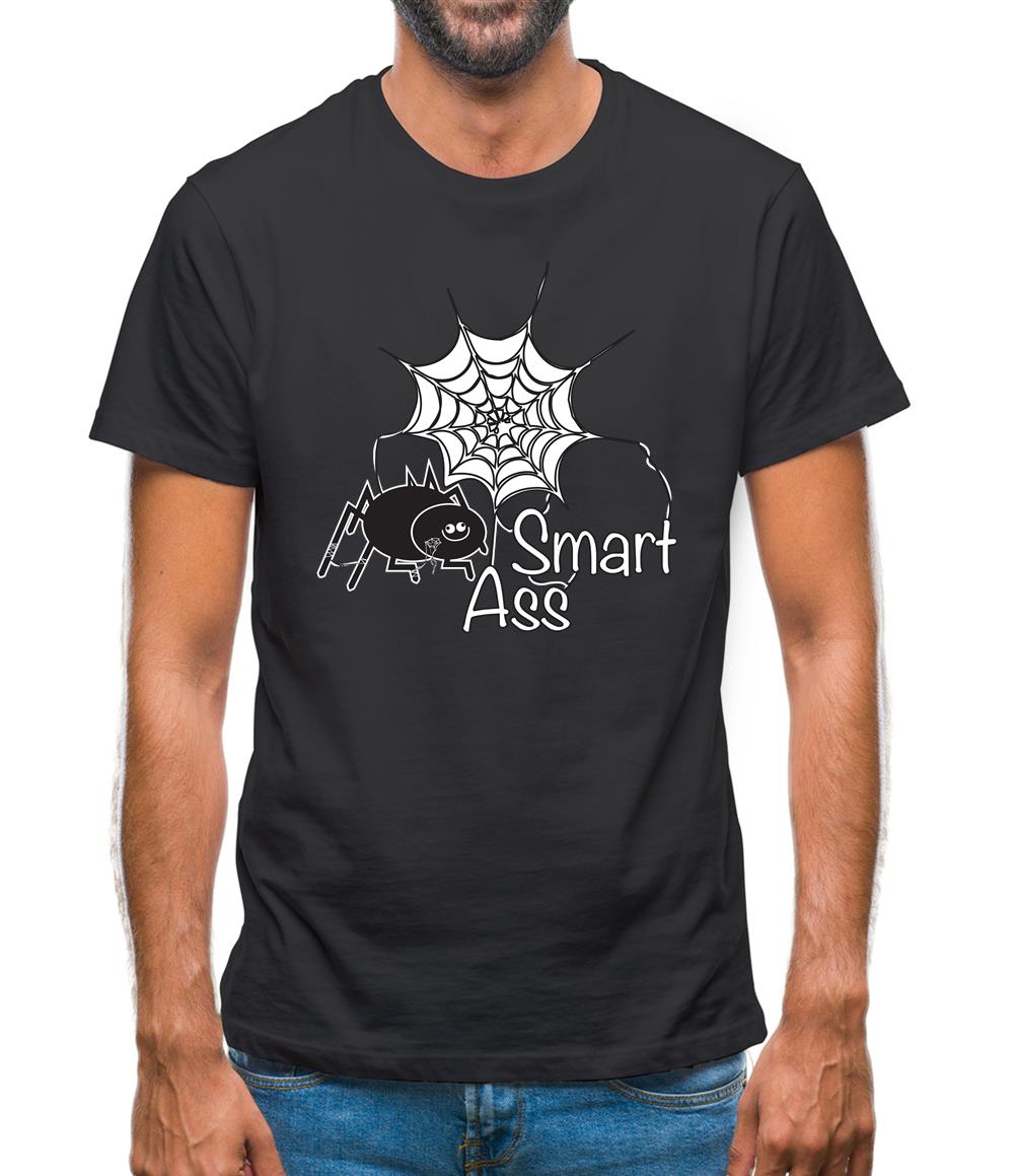 Spider Smart Ass Mens T-Shirt Spider Smart Ass Mens T-Shirt