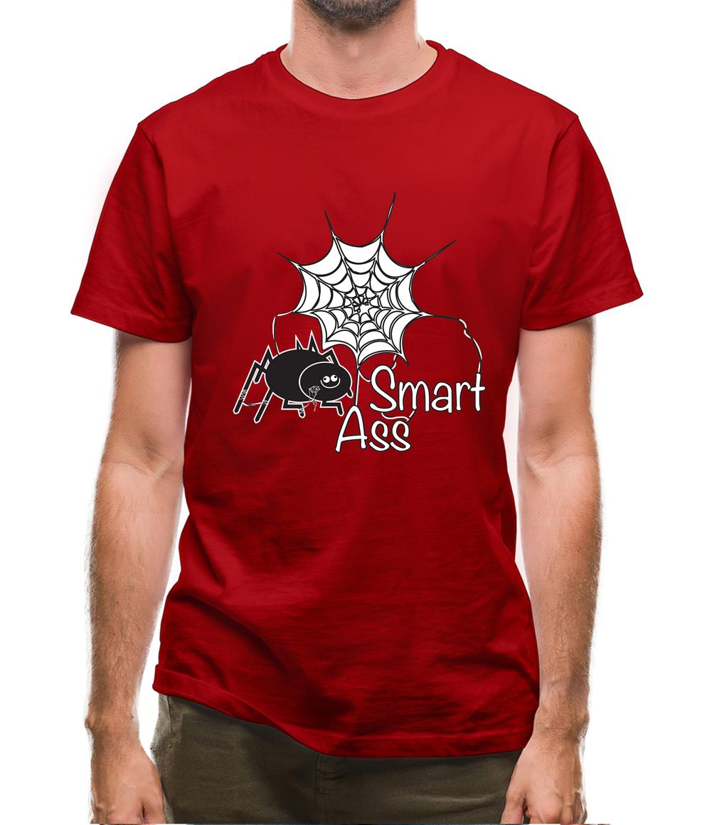 Spider Smart Ass Mens T-Shirt Spider Smart Ass Mens T-Shirt
