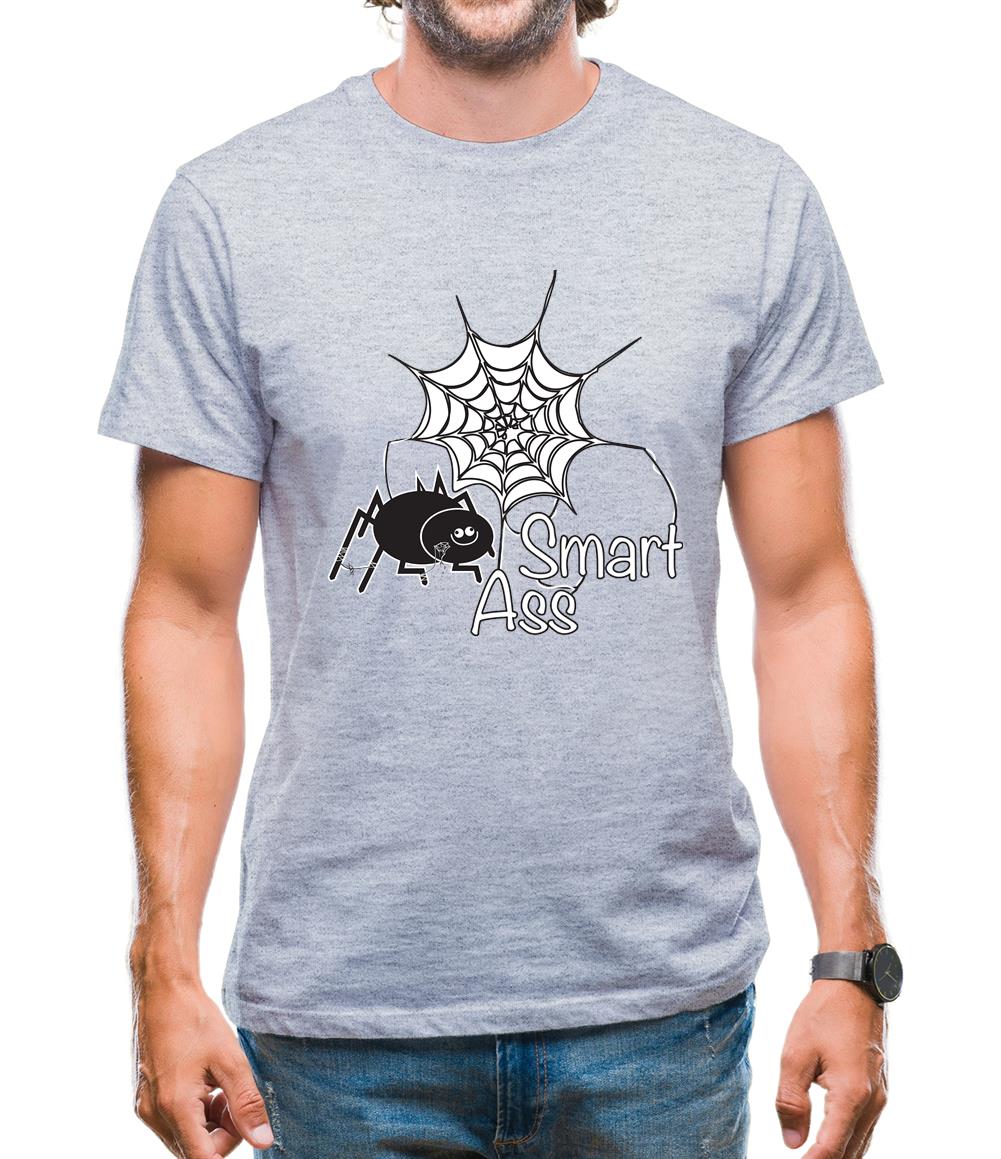 Spider Smart Ass Mens T-Shirt Spider Smart Ass Mens T-Shirt
